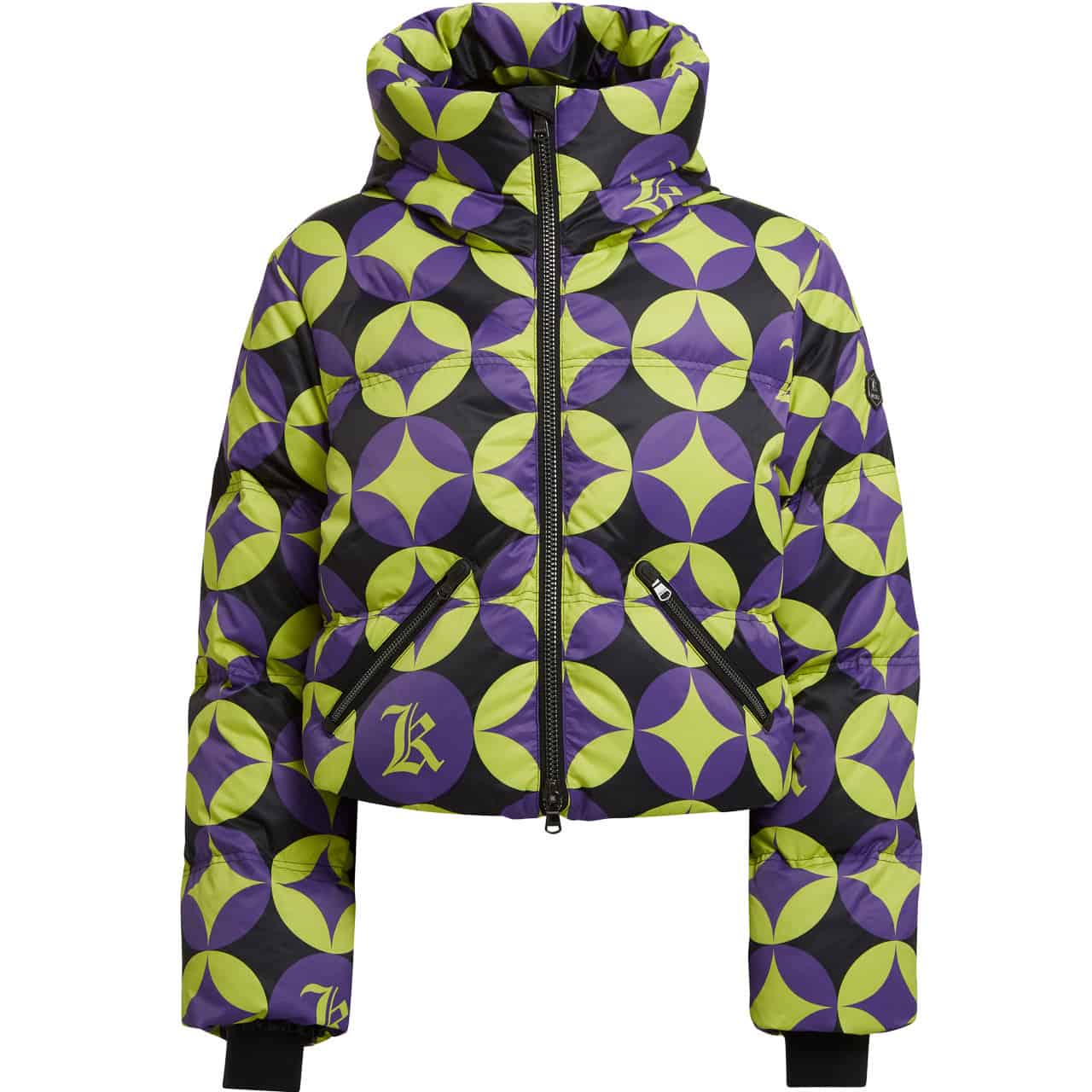Kelly Damen Daunen Skijacke DONNA 60'S purple/lime Kelly Damen Daunen Skijacke DONNA 60'S purple/lime von Kelly