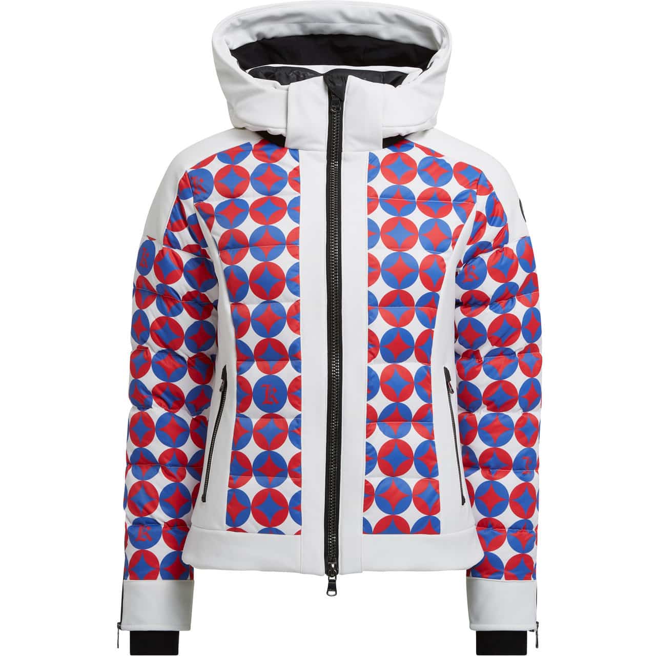 Kelly Damen Daunen Skijacke PARIS 60'S light blue/red Kelly Damen Daunen Skijacke PARIS 60'S light blue/red von Kelly