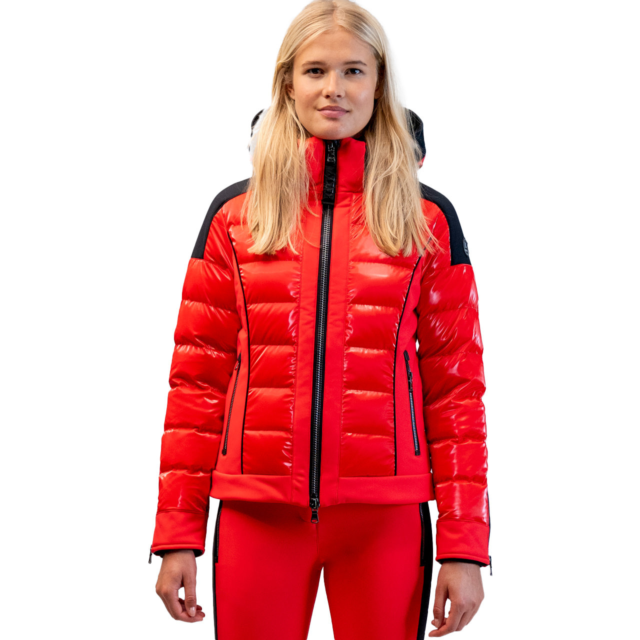 Kelly Damen Daunen Skijacke PARIS red von Kelly