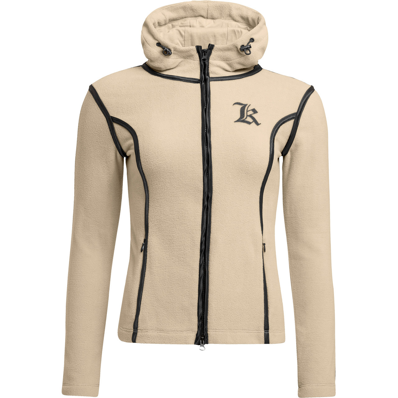 Kelly Damen Fleecejacke LUCKY beige von Kelly