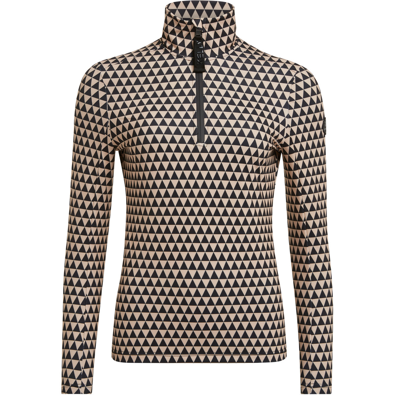 Kelly Damen Halfzip Shirt COCO TRIANGLE black Kelly Damen Halfzip Shirt COCO TRIANGLE black von Kelly