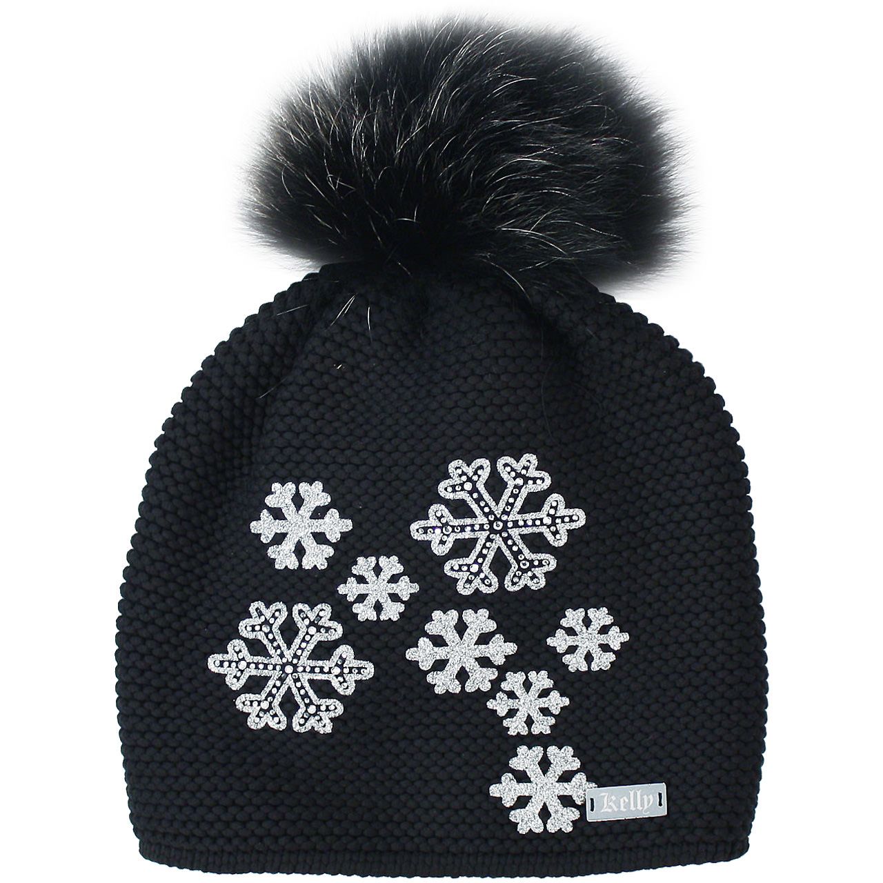 Kelly Damen Mütze POWDER ECO FUR black Kelly Damen Mütze POWDER ECO FUR black von Kelly