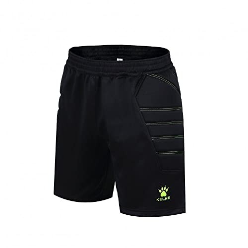 KELME Goalkeeper Shorts für Erwachsene XXXL schwarz/neongrün von Kelme