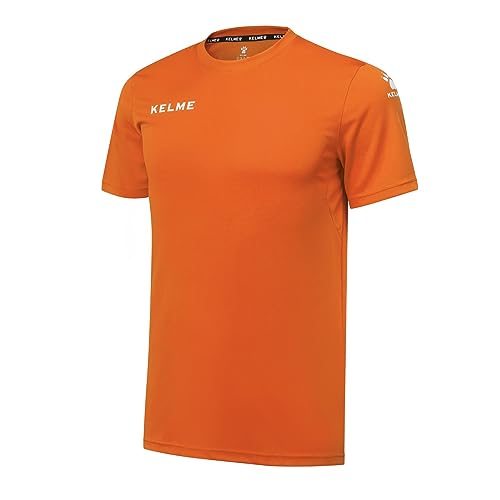 KELME Kinder T-Shirt 78190 XL Orange/Weiß von Kelme