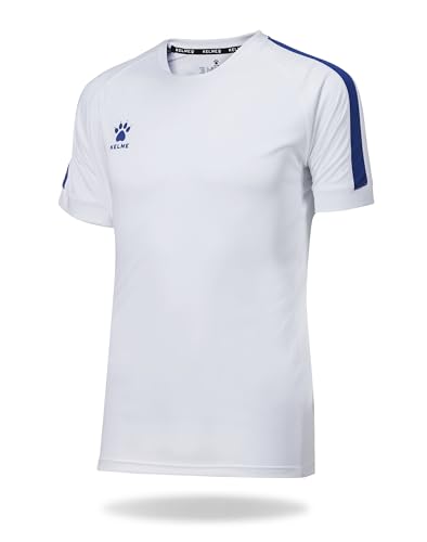 KELME Herren Global Fußballtrikot, weiß, S von Kelme