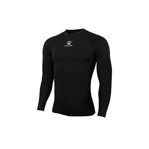 Kelme Kid Thermical L/S T-Shirt für Kinder, Kinder XL schwarz von Kelme