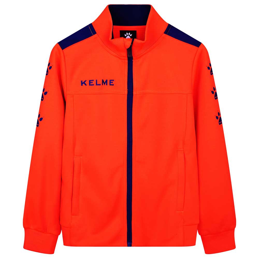 Kelme Lince Full Zip Sweatshirt Orange 160 cm Junge von Kelme