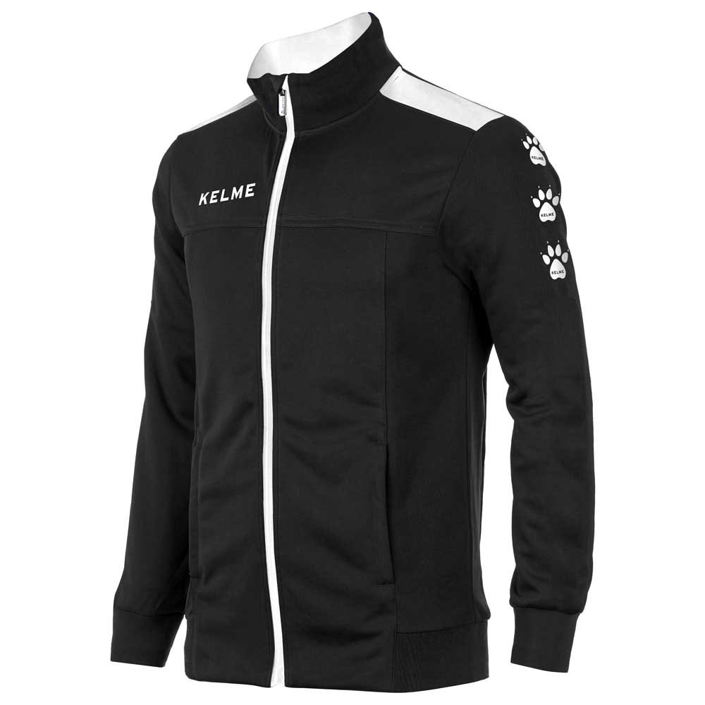 Kelme Lince Full Zip Sweatshirt Schwarz 2XL Mann von Kelme