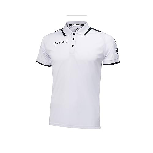 KELME M/C Lince Poloshirt für Herren XS weiß von Kelme