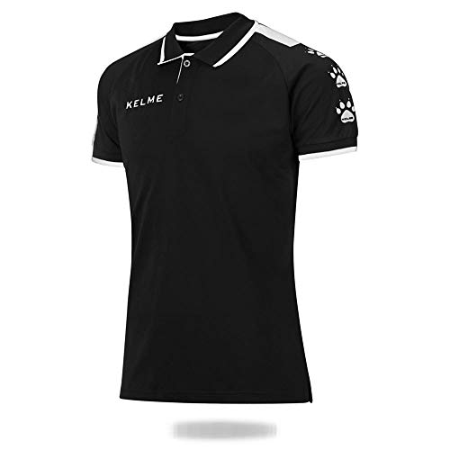 Kelme M/C Luchs Polo, Kinder S schwarz/weiß Kelme M/C Luchs Polo, Kinder S schwarz/weiß von Kelme