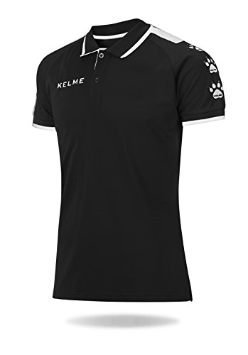 Kelme M/C Luchs Polo, Kinder XL schwarz/weiß Kelme M/C Luchs Polo, Kinder XL schwarz/weiß von Kelme