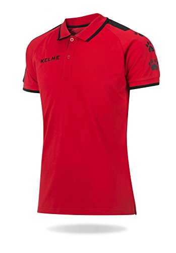 Kelme M/C Luchs Polo, Kinder XS Rot/Schwarz Kelme M/C Luchs Polo, Kinder XS Rot/Schwarz von Kelme