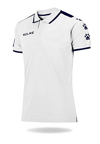 Kelme M/C Luchs Polo, Kinder XXL Weiß, Marineblau Kelme M/C Luchs Polo, Kinder XXL Weiß, Marineblau von Kelme