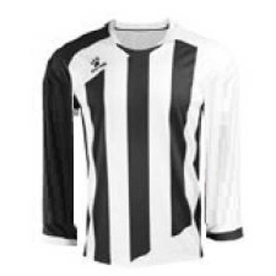 Kelme Milano Long Sleeve T-shirt Weiß,Schwarz 2XL Mann von Kelme
