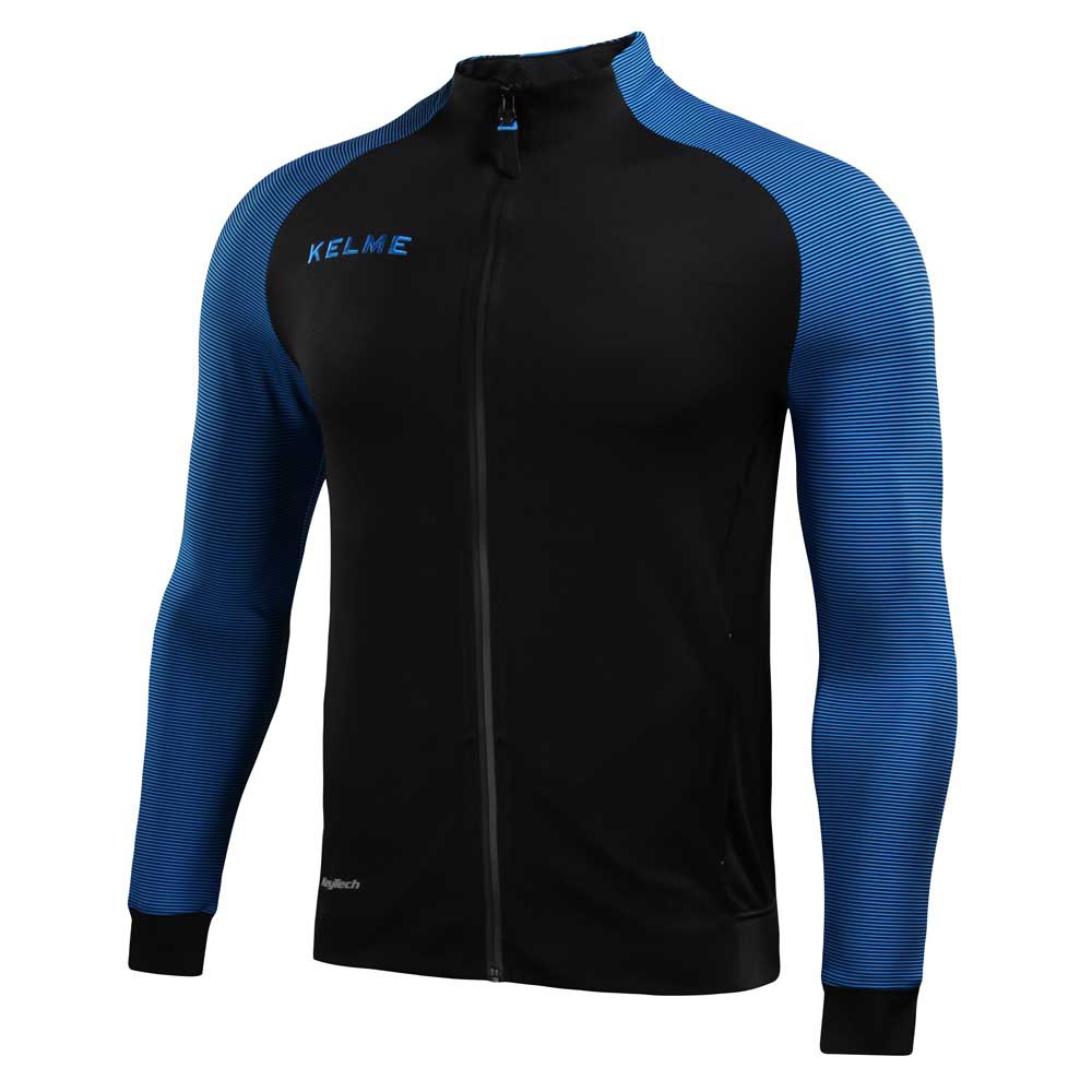 Kelme Montes Full Zip Sweatshirt Blau,Schwarz 2XL Mann Kelme Montes Full Zip Sweatshirt Blau,Schwarz 2XL Mann von Kelme