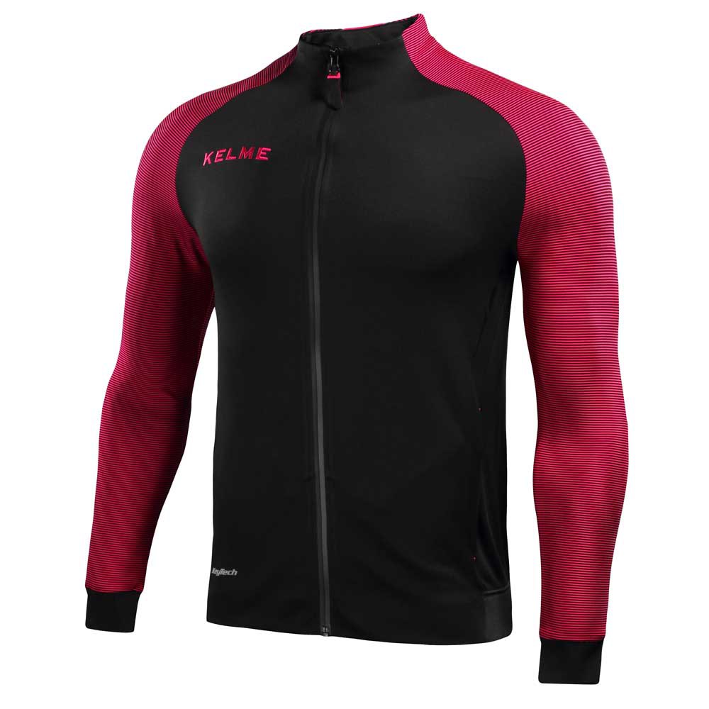 Kelme Montes Full Zip Sweatshirt Schwarz,Rosa XL Mann Kelme Montes Full Zip Sweatshirt Schwarz,Rosa XL Mann von Kelme