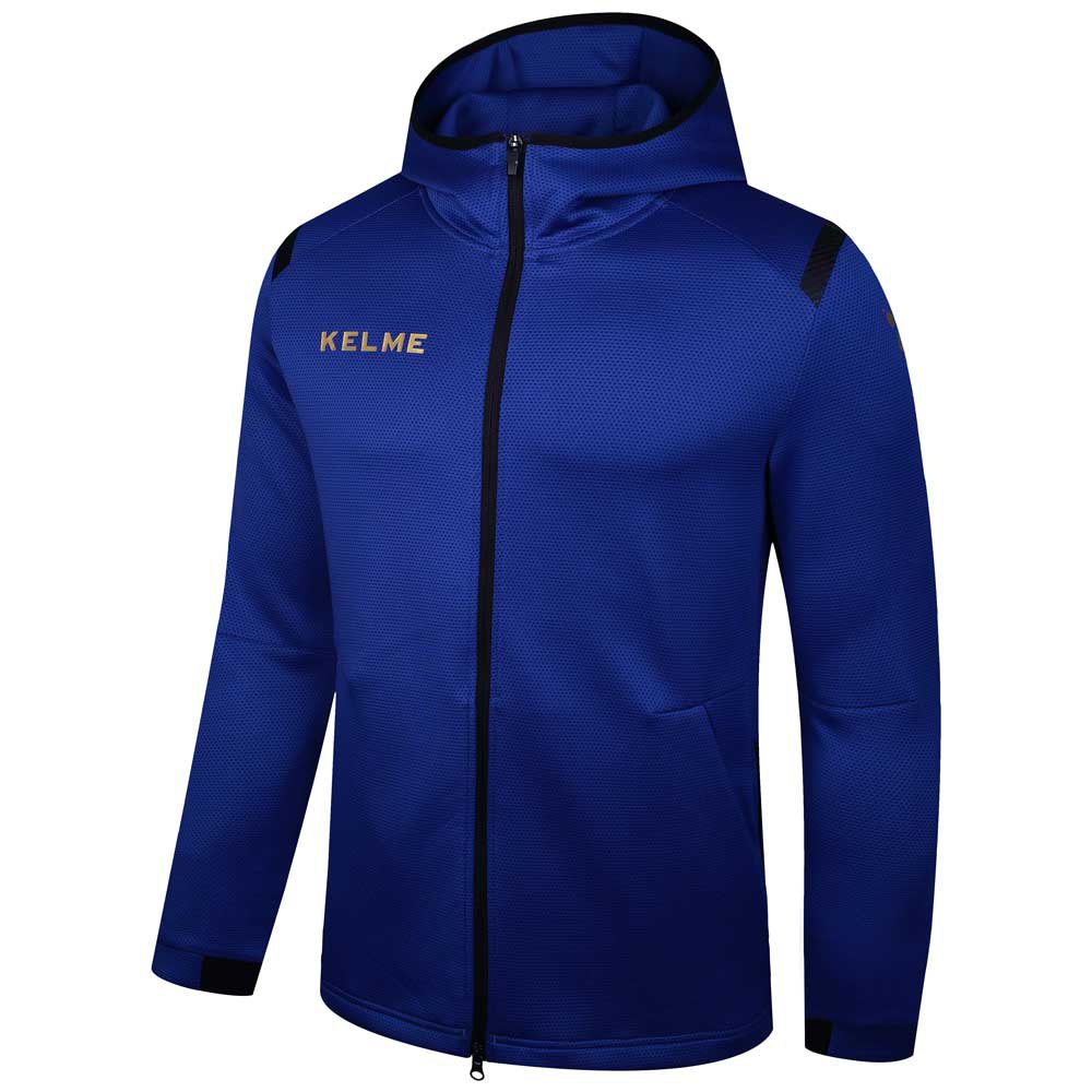 Kelme Road Full Zip Sweatshirt Blau 3XL Mann von Kelme