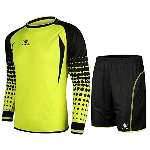 Kelme Set Stopped Ml Kit Set, Kinder, Fluorescent Yellow, 4 Kelme Set Stopped Ml Kit Set, Kinder, Fluorescent Yellow, 4 von Kelme