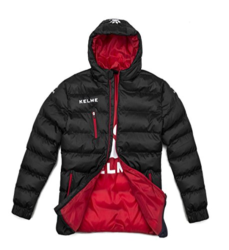 Kelme Street Parka, Herren XXXL schwarz/rot von Kelme