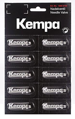 Kempa 1800 0700 Nadelventile 10 stk., silber Kempa 1800 0700 Nadelventile 10 stk., silber von Kempa