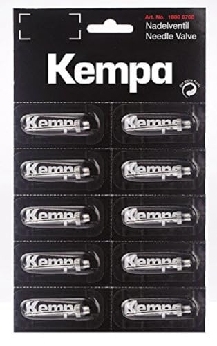 Kempa 1800 0700 Nadelventile 10 stk., silber von Kempa