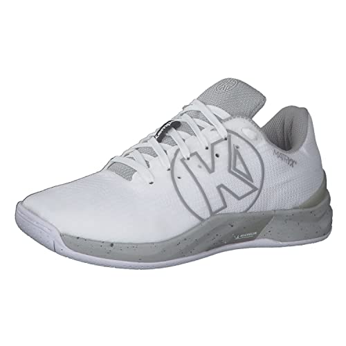 Kempa Attack Pro 2.0 Women Damen Sneaker Laufschuhe Sportschuhe Turnschuhe Handball Jogging Outdoor Freizeit Shoes-leicht und atmungsaktiv, Weiß Grau, 36EU Kempa Attack Pro 2.0 Women Damen Sneaker Laufschuhe Sportschuhe Turnschuhe Handball Jogging Outdoor Freizeit Shoes-leicht und atmungsaktiv, Weiß Grau, 36EU von Kempa