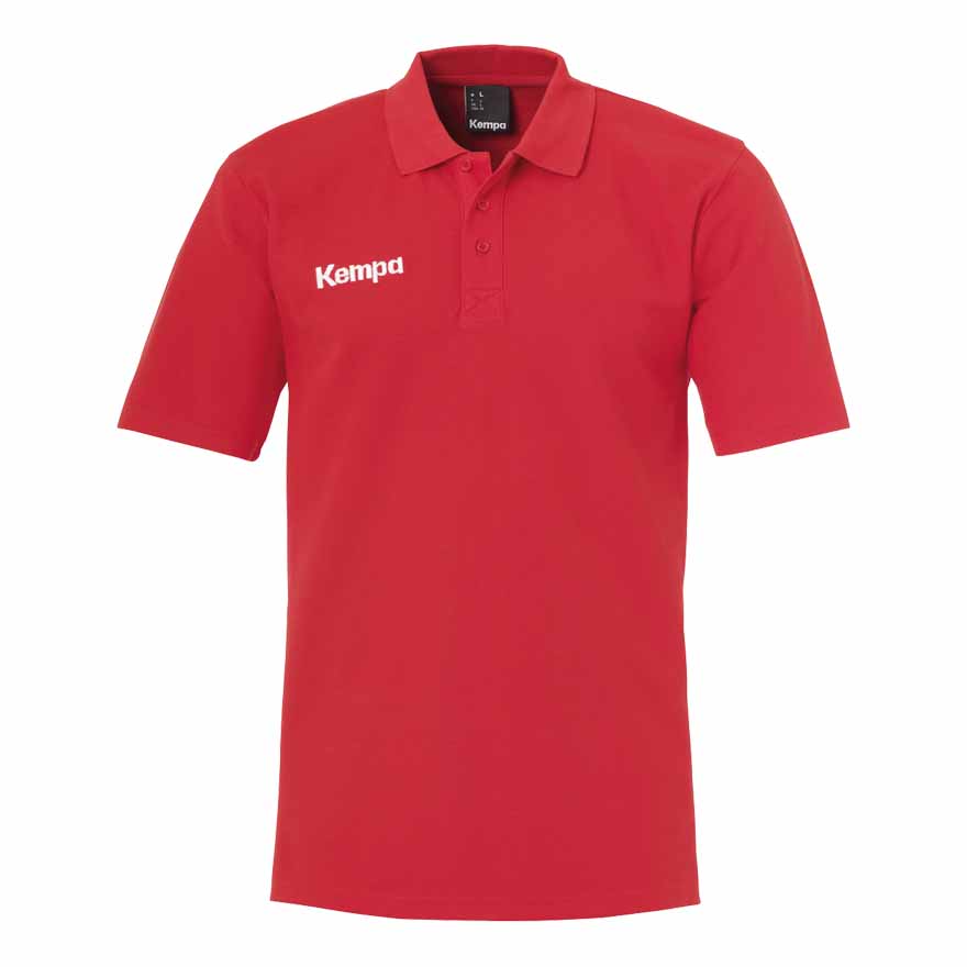 Kempa Classic Short Sleeve Polo Rot 140 cm Junge von Kempa