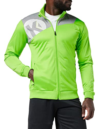 Kempa Herren Core 2.0 Poly Jacke, Hope grün/Dark grau melan, m Kempa Herren Core 2.0 Poly Jacke, Hope grün/Dark grau melan, m von Kempa