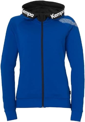 Kempa Core 26 Hood Jacket Women Damen Mädchen Kapuzen-Jacke Trainings-Jacke Sweatshirt Hoody Pullover mit Kapuze Handball Volleyball Indoor Gym Fitness von Kempa