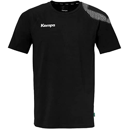 Kempa Herren Core 26 T-Shirt Jungen Handball Sport-Shirt Funktions-Shirt Trikot, Schwarz, XXL EU von Kempa