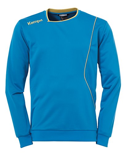 Kempa Herren Curve Training Top, kempablau/Gold, L von Kempa