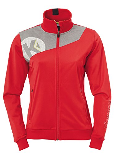 Kempa Damen Core 2.0 Poly Jacke, rot(rot/dark grau melange), XS von Kempa