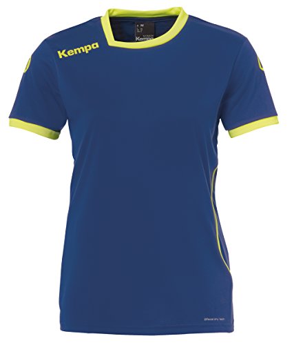 Kempa Damen Curve Trikot, deep blau/Fluo gelb, XS von Kempa