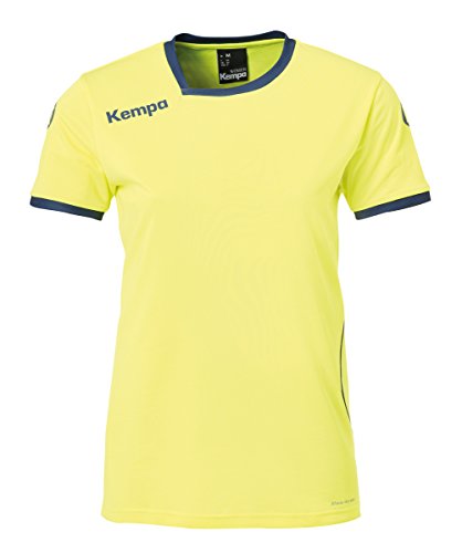 Kempa Damen Curve Trikot, Fluo gelb/deep blau, XS Kempa Damen Curve Trikot, Fluo gelb/deep blau, XS von Kempa
