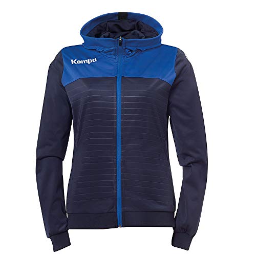 Kempa Damen Emotion 2.0 Kapuzenjacke, Marine/Royal, S von Kempa