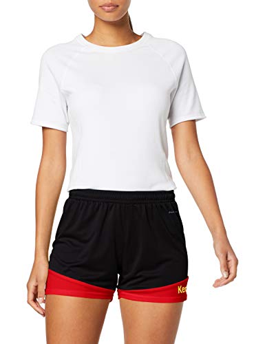 Kempa Damen Emotion 2.0 Shorts, schwarz/Rot/Gelb, XL Kempa Damen Emotion 2.0 Shorts, schwarz/Rot/Gelb, XL von Kempa