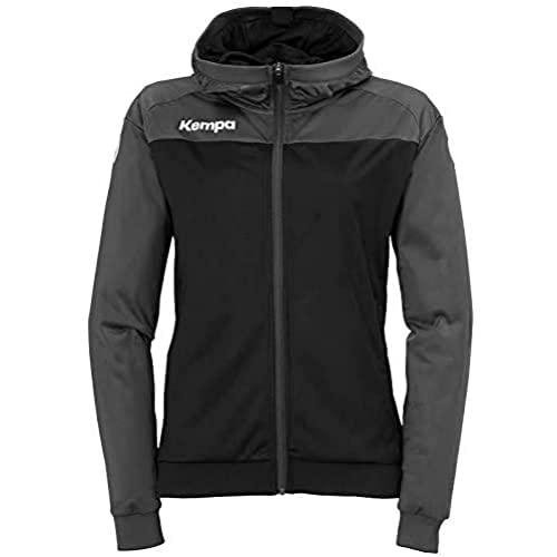 Kempa Damen Prime Multi Jacke, schwarz/Anthra, S Kempa Damen Prime Multi Jacke, schwarz/Anthra, S von Kempa