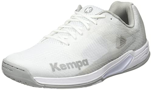 Kempa Damen Wing 2.0 Women Handball Shoe, Weiß Cool Grau, 40.5 EU von Kempa