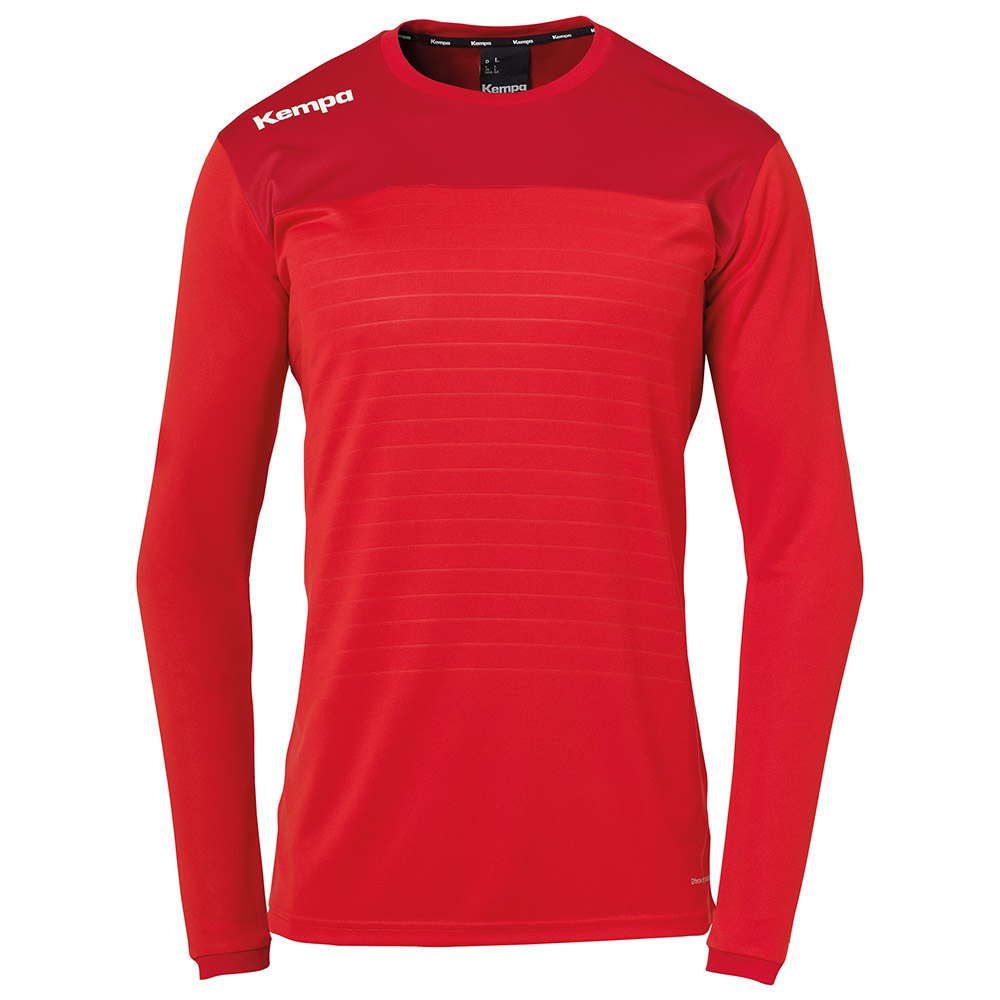 Kempa Emotion 2.0 Long Sleeve T-shirt Rot 3XL Mann von Kempa