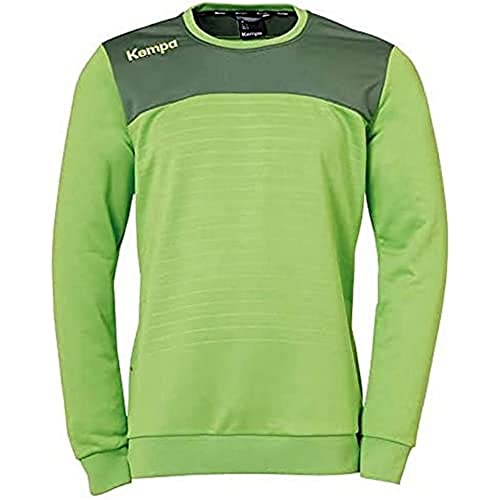 Kempa Herren Emotion 2.0 Training Top Longsleeve, Hope grün/Dragon grün, 4XL von Kempa