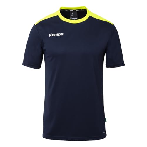 Kempa Herren Emotion 27 T-Shirt, Marine/Fluo Gelb, S EU Kempa Herren Emotion 27 T-Shirt, Marine/Fluo Gelb, S EU von Kempa