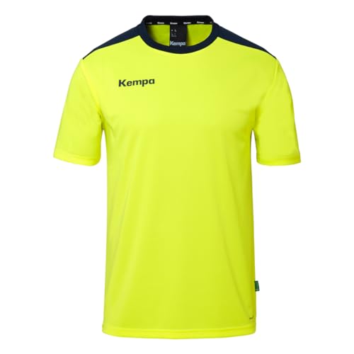 Kempa Herren Emotion 27 T-Shirt, Fluo Gelb/Marine, 164 EU Kempa Herren Emotion 27 T-Shirt, Fluo Gelb/Marine, 164 EU von Kempa