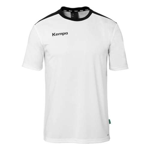Kempa Herren Emotion 27 T-Shirt, Weiß/Schwarz, L EU Kempa Herren Emotion 27 T-Shirt, Weiß/Schwarz, L EU von Kempa