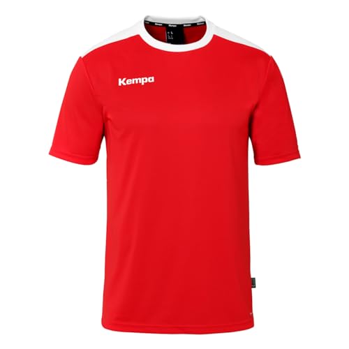 Kempa Herren Emotion 27 T-Shirt, Rot/Weiß, 116 EU von Kempa