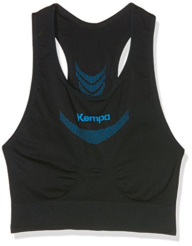 Kempa Erwachsene Bekleidung Teamsport Attitude Pro Top Damen Trainingstop, schwarz/kempablau, XS/S Kempa Erwachsene Bekleidung Teamsport Attitude Pro Top Damen Trainingstop, schwarz/kempablau, XS/S von Kempa