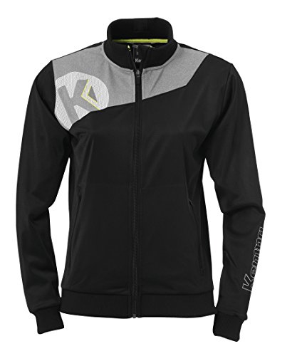 Kempa Damen Core 2.0 Poly Jacke, schwarz(schwarz/dark grau melange), XS Kempa Damen Core 2.0 Poly Jacke, schwarz(schwarz/dark grau melange), XS von Kempa