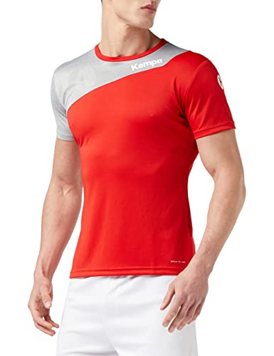 Kempa Damen Core 2.0 Trikot, rot/Dark grau Melange, M von Kempa