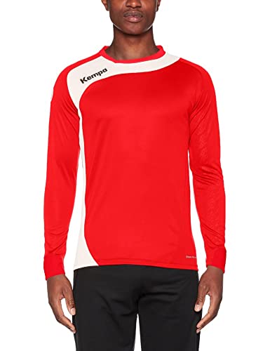 Kempa FanSport24 Kempa Peak Langarm-Shirt, rot/weiß Größe M von Kempa