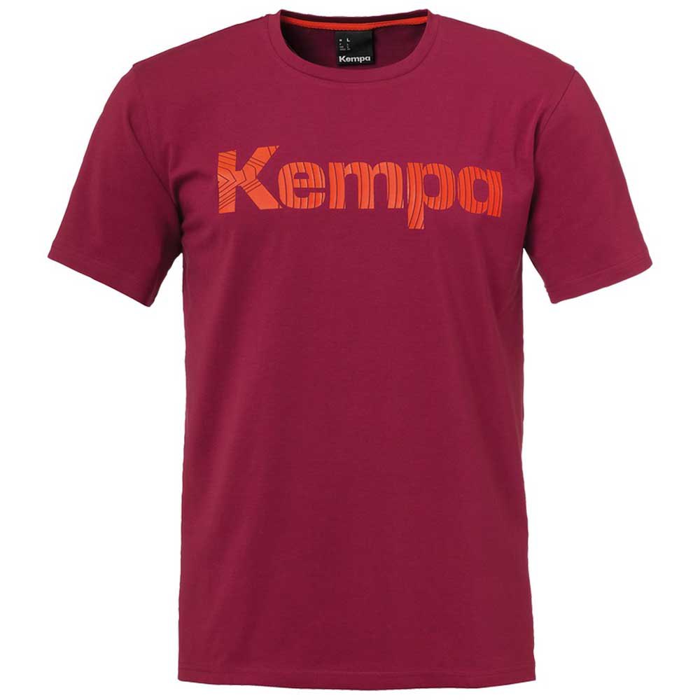 Kempa Graphic Short Sleeve T-shirt Rot S Mann von Kempa