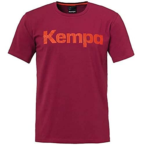 Kempa Jungen Graphic T-Shirt, deep rot, 152, 200228311 Kempa Jungen Graphic T-Shirt, deep rot, 152, 200228311 von Kempa